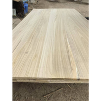 Planche en bois massif de Paulownia de qualité AA, 18 mm, 20 mm, 25 mm, taille personnalisée, légère, inodore, pour cercueil, meubles funéraires, exportation