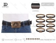 Hebilla Cuadrada Grande de Aleación Chapada en Oro Antiguo de 5.0cm para Cinturón, Accesorio de Moda para Jeans - Product Image 1