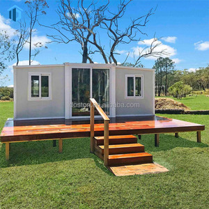 Maison en conteneur souterrain avec garage Maison extensible de 20 pieds Maison préfabriquée de 2 chambres à coucher de 15 pieds avec salle de bain - Product Image 4