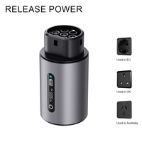 Prise Type2 vers prise EU UK Oz Nouveau déchargeur LCE Maker AC EV pour appareils électriques ménagers extérieurs et ordinateur Ipad