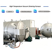 Máquina de Sinterización por Inducción al Vacío con Argón, Control de Programa Integrado por PLC, para Tratamiento Térmico de Polvo Metálico