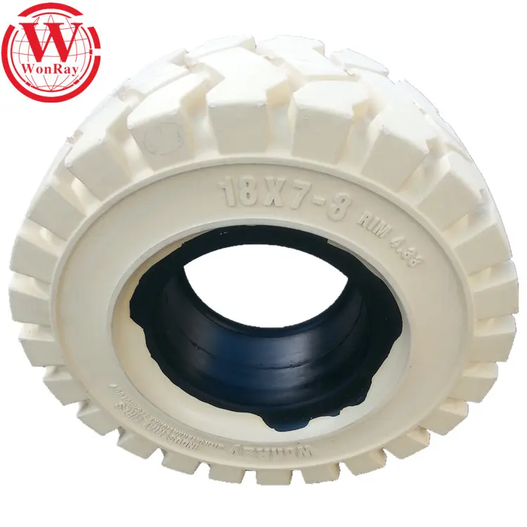 WonRay Reifen marken 18x7-8 180/70-8 4.33 Vollreifen für Elektro stapler der Serie Linde 387