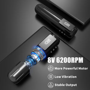 <span class=keywords><strong>Kit</strong></span> de Tatuaje <span class=keywords><strong>Profesional</strong></span> de Alta Calidad con Pluma de Plástico de 3.5mm de Recorrido, Accesorios para Tatuaje y Maquillaje Permanente - Product Image 3