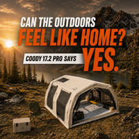 Tente familiale Coody 17.2 Familia Pro Air - Beige - Vente en gros - Tente de camping familiale - Tente de camping rapide pour l'extérieur
