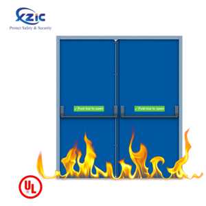 <span class=keywords><strong>Puerta</strong></span> de Metal de emergencia resistente al calor, <span class=keywords><strong>puerta</strong></span> de acero de doble hoja acústica térmica - Product Image 6
