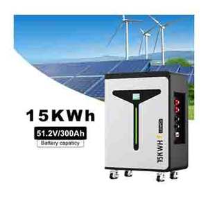 Batería de Litio LiFePO4 de 15KWh, Paquete de Baterías Móvil con BMS, Batería Externa MPPT, Conexión Paralela Máxima de 15, CAW/RS485, Carga de 58.4V - Product Image 1