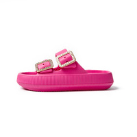 Sandalias JOMIX para Mujer, Diseño de Primavera, Verano y Otoño, con Parte Superior de EVA, Logotipo Personalizado Impreso, Color Rosa, Alta Calidad, Gran Venta 2024