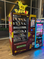 Distributeur automatique de cartes Pokémon, distributeur automatique de cartes à écran tactile intelligent, distributeur automatique de cartes à collectionner Pokémon avec lecteur de cartes