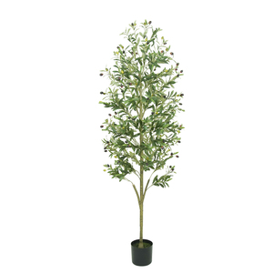 OH ARTS <strong>Bonsai</strong> <strong>Tree</strong> Faux Plant Olive <strong>Tree</strong> <strong>Artificial</strong> <strong>High</strong> <strong>Quality</strong> Silk Plastic for Indoor Home Office Decor Outdoor <strong>Tree</strong> - Product Image 2