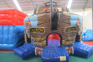 Toboggan gonflable WINSUN <span class=keywords><strong>Pirate</strong></span> Ship, toboggan gonflable commercial pour parc avec piscine à vendre /sports /<span class=keywords><strong>jeux</strong></span> coloré - Product Image 3