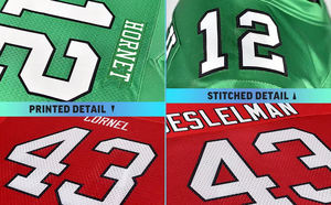 Camisetas de Fútbol Americano Sublimadas Estampadas Baratas, Bordado 3D, Manga Corta, Adultos, Estilo Vintage, Malla Transpirable - Product Image 3