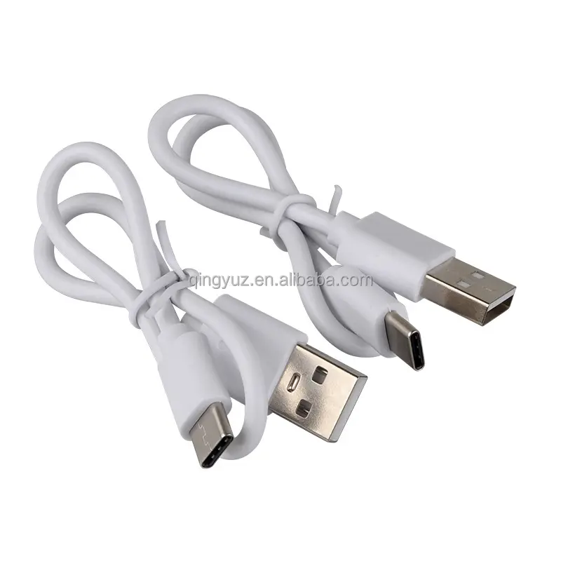Fabrika fiyat USB tip C kablo 30cm 50cm 1M 2M 3m hızlı şarj tip-c kablo Samsung S8 S9 artı Huawei veri USB C kablo