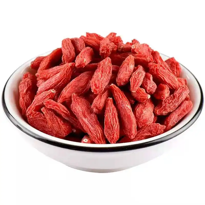 HUARAN, venta al por mayor, frutos secos rojos Wolfberry Lycium, Goji Ningxia, precio barato, bayas rojas de Goji
