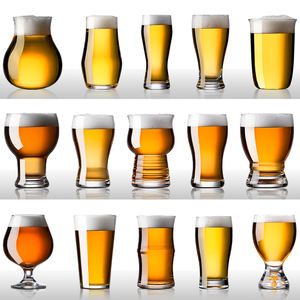 Verres à bière Pilsner personnalisés en gros avec logo transparent, qualité supérieure, verres à bière personnalisables 97 - Product Image 4