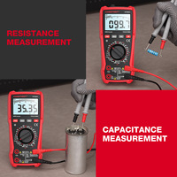 Habotest Best Seller Multimètre numérique True RMS personnalisable 4000 points de mesure AC/DC – Équipement électrique de pointe
