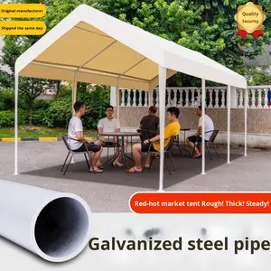 Meilleures ventes de tentes extérieures à quatre pieds imperméables, style moderne, pare-soleil à cadre métallique pour le <span class=keywords><strong>camping</strong></span> et les étals de marché de nuit - Product Image 5