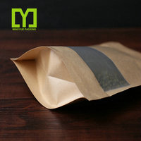 LIVRAISON GRATUITE 20x30CM en Papier Kraft Pochettes Sans Impression Avec Fermeture À Glissière