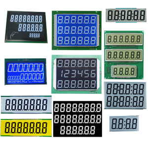 Custom Tn Htn Va Glass 56 70 Pin <strong>7</strong> <strong>Segment</strong> <strong>4</strong> 6 <strong>Digit</strong> 56pins Lcd Fuel Dispenser Pump 66 Pins Lcd <strong>Display</strong> - Product Image 6