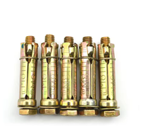 3 boulons de fixation en zinc jaune, 4 boulons de fixation en zinc coloré M6/M8/M10/M12/M16/M20
