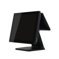 Systèmes de point de vente Windows 15 pouces Caisse enregistreuse I5 6ème génération 8G+128G Ordinateur tout-en-un à écran tactile avec Bluetooth WiFi