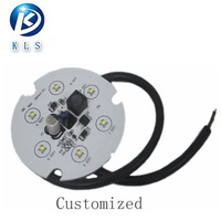 Conjunto redondo de aluminio LED PCBA FR4 SMD LED PCB para iluminación LED
