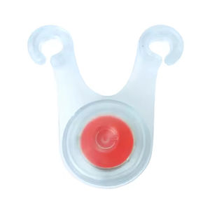 Luz Trasera LED para Bicicleta, Equipo de Ciclismo al Aire Libre, Luz de Advertencia Trasera, Alimentación por Batería, Material de PC, Luz Delantera para Tubo de Bicicleta - Product Image 5