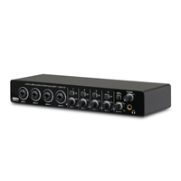 Interface audio de studio professionnelle U404, son réglable, multiples effets électroniques, communication filaire, cartes son puissantes