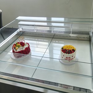 Vitrina Refrigerada Comercial Personalizada para Pasteles con Isla Central, Gabinete de Conservación de Frescura con Enfriamiento por Aire -8°C ℃   ~ 3 ℃   Para Panaderí<span class=keywords><strong>a</strong></span> de Alta Gama - Product Image 5