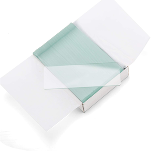 สไลด์ไมโครสโคปยี่ห้อ Sail ขนาด 25x76 มม. หนา 1 มม. ขอบเจียร 50 ชิ้น แก้วใส สำหรับใช้ในห้องปฏิบัติการ - Product Image 6