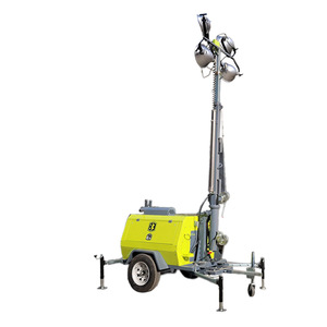SDBM STORIKE 9M <b>Lighting</b> Tower Trailer Mounted LED <b>Light</b> Source AC Power Supply - Product Image 4