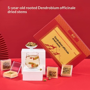 กล่องของขวัญสำหรับชา dendrobium officinale บำรุงสุขภาพธรรมชาติแบรนด์อาหารเสริมการปรับแต่ง - Product Image 4