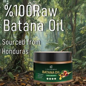 Huile de croissance des cheveux Batana pour lutter contre la perte de cheveux, réparer les cheveux abîmés, favoriser la repousse, 120g, naturelle, biologique, OEM, ODM, personnalisation de la marque privée - Product Image 2