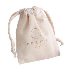 Bolsa de Almacenamiento de Joyas de Algodón Orgánico con Logotipo Personalizado, Bolsa de Muselina con Cordón para Anillos, Aretes, Collares, Peines y Espejos - Product Image 1