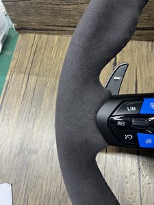 Volant sport personnalisé M avec palettes de changement de vitesse pour <span class=keywords><strong>BMW</strong></span> F20 <span class=keywords><strong>116i</strong></span> 118i 120i 125i 2011-2019 - Product Image 2