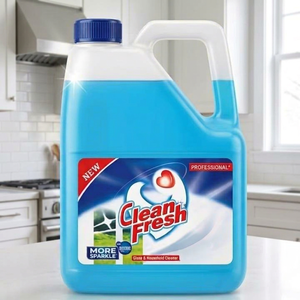 Spray nettoyant pour vitres à séchage rapide, pour vitres de voiture, miroirs, écrans, surfaces domestiques, formule de nettoyage sans traces, brillance cristalline - Product Image 1