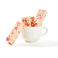 Barra de Wafers de Yogur con Fresa, Snack de Cereal Crujiente con Sabor a Leche, Comida Favorita de los Niños, Venta al Por Mayor del Fabricante