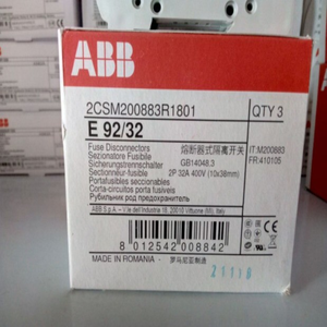 3 pièces/1 boîte, nouveaux disjoncteurs E92/32 2CSM200883R1801, 2P 32A 400V *<span class=keywords><strong>BA</strong></span> - Product Image 1