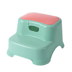 Children <b>Step</b> <b>Stool</b> Green And Blue Two Tier Non Slip For Toilet Bath Kids 2-4 Years - Product Image 1