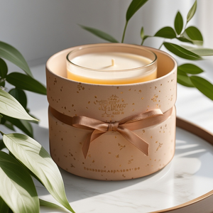 กล่องกระดาษลูกฟูกสีน้ำตาลทำมือรักษ์โลก พร้อมเคลือบด้าน สำหรับบรรจุชา ไวน์ ลูกอม เทียน และหมอน - Product Image 2