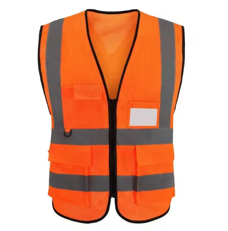 Kişisel güvenlik inşaat yansıtıcı giyim Workerwear üniforma Hi Vis iş güvenliği yelek