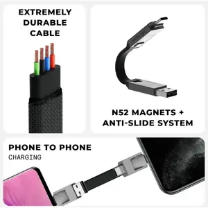 Cavo InCharge 6-in-1, gadget personalizzati - Product Image 4