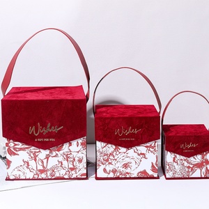 Boîtes à bonbons en carton rigide personnalisées avec couvercles Haute qualité 3 tailles pour l'emballage de cadeaux - Product Image 6