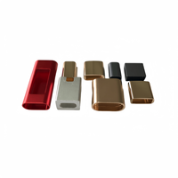 Chargeur de téléphone portable avec coque en acier inoxydable et alliage d'aluminium, usinage CNC