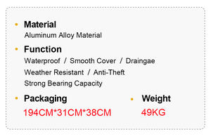Zolionwil ฝาปิดอุปกรณ์เสริมกันน้ำแบบแมนนวลสำหรับรถกระบะสำหรับ Toyota tacoma/hilux/<span class=keywords><strong>tundra</strong></span>/revo/ <span class=keywords><strong>SR5</strong></span> - Product Image 2
