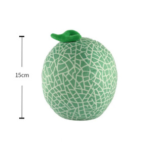 Juguete de peluche de fruta personalizado al por mayor, juguete de simulación, adorno de tela, accesorios de juego, naranja, manzana, sandía - Product Image 6
