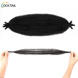 Vente en Gros d'Usine Cheveux Synthétiques Pré-Séparés pour Tresses au Crochet Tresses <span class=keywords><strong>Marley</strong></span> Torsades Afro Spring - Product Image 4