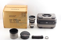 Objectif super téléobjectif à focale fixe HFT Professional pour EF 200mm F2.0 pour appareils photo plein format, filtre 52mm