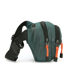 R Sport Waist Bag Large Capacity Waterproof Oxford Cloth Unisex Crossbody Bag For Everyday Use - Product Image 2