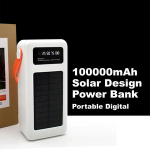 Tendance 2025 Camping en plein air batterie externe 100000Mah <span class=keywords><strong>chargeur</strong></span> Portable pour <span class=keywords><strong>iphone</strong></span> Powerbank <span class=keywords><strong>chargeur</strong></span> <span class=keywords><strong>solaire</strong></span> Cargador Portatil - Product Image 3