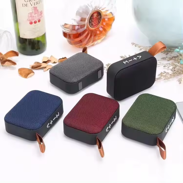 G2 Tf-card Usb Flash Disk Plug Play Radio Fm Speaker Bt Fabric Metal Diaphragm G2 Portable Wireless Speaker